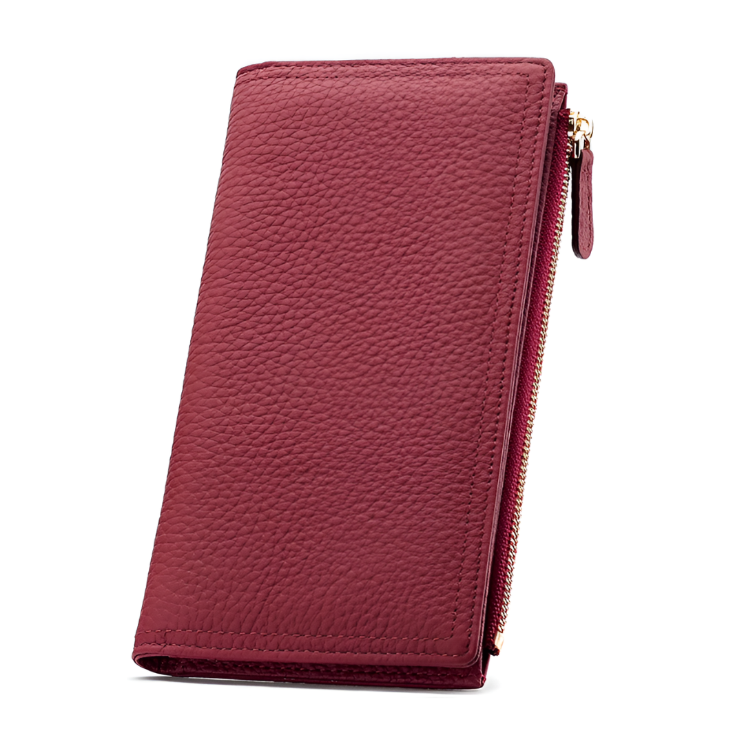 Black Pebble Slim Wallet – FIORENE