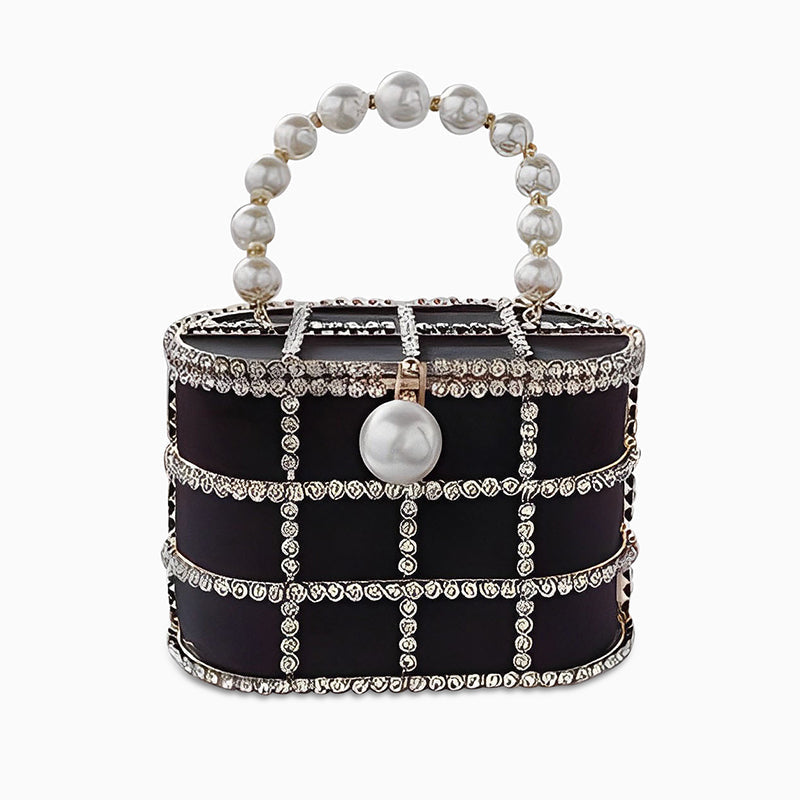 Vienna Pearl Cage Handbag – FIORENE