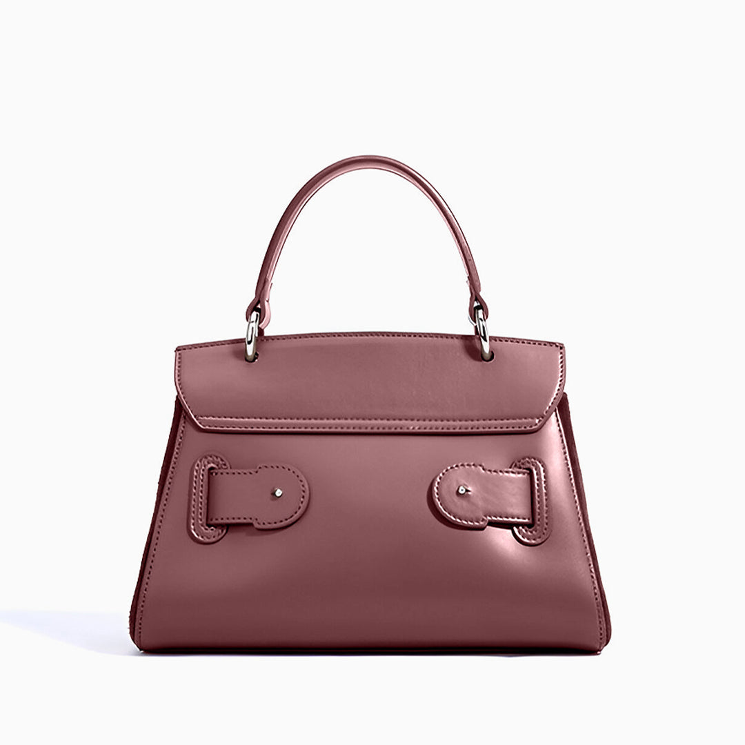 Merlot Velvet Handbag – FIORENE