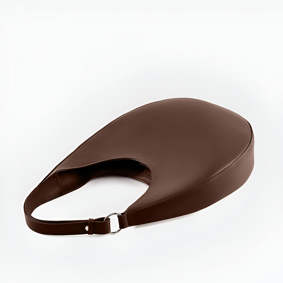 Sophisticated Brown Shoulder Bag - FIORENE