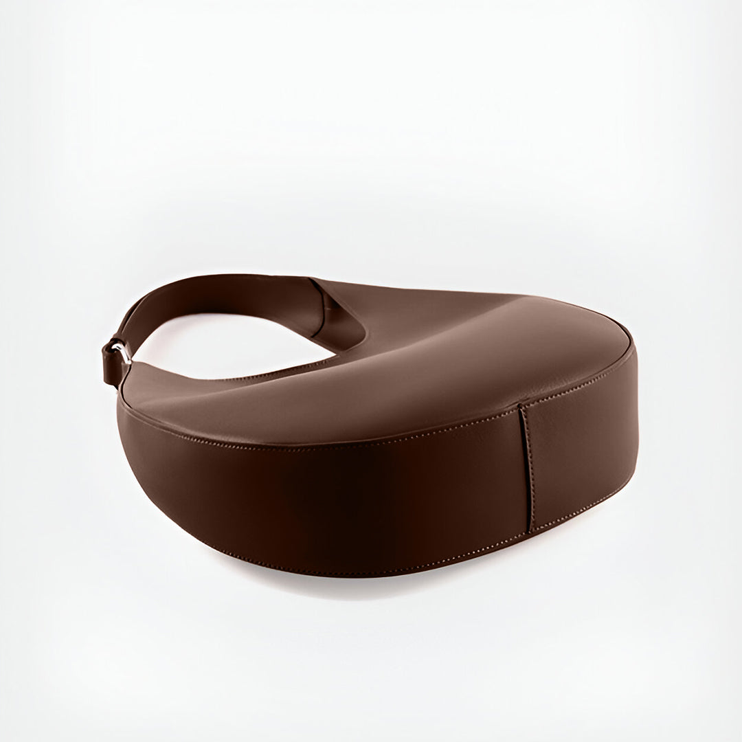 Sophisticated Brown Shoulder Bag - FIORENE