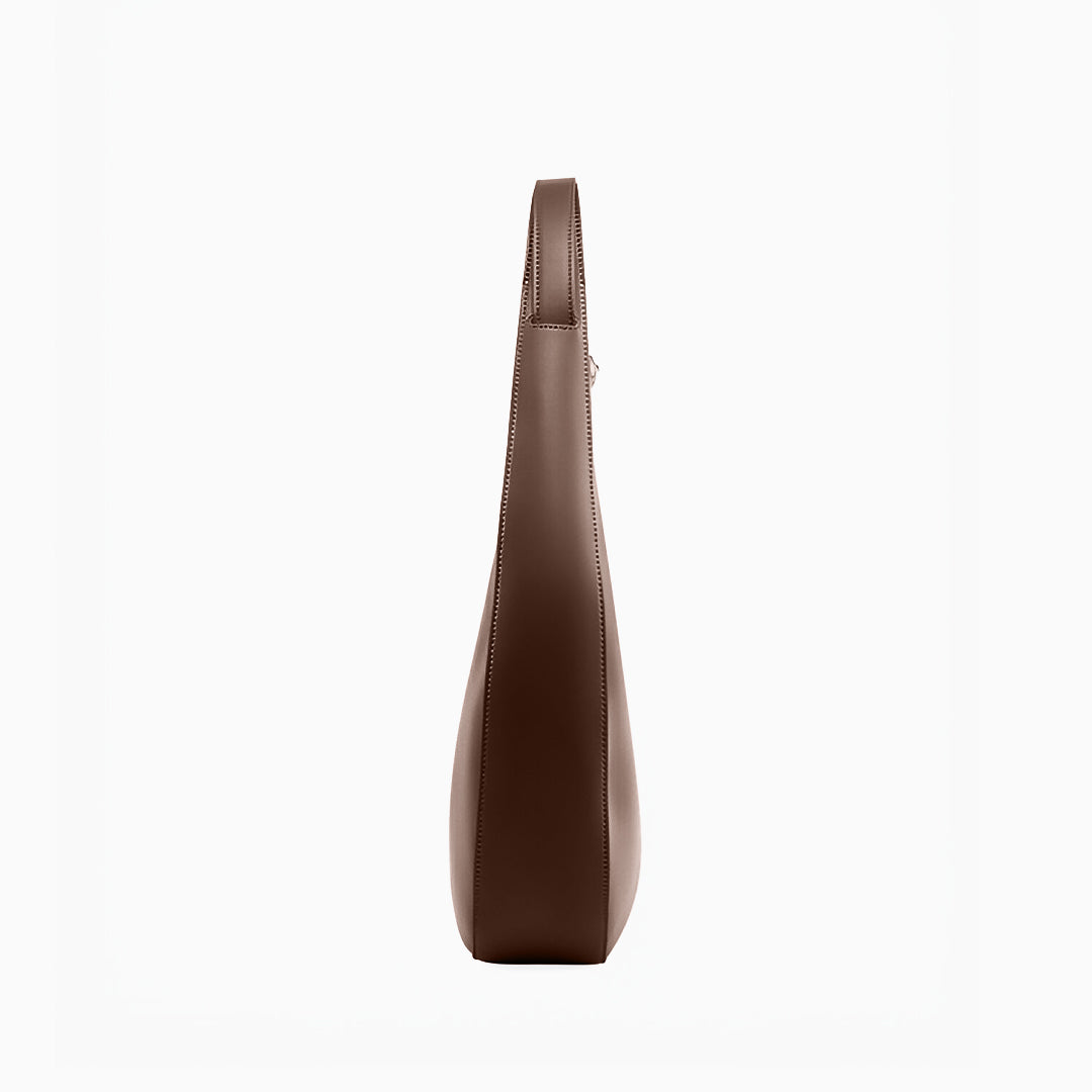 Sophisticated Brown Shoulder Bag - FIORENE