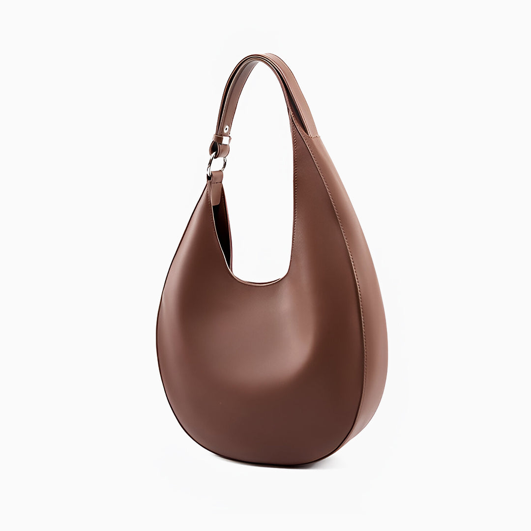 Sophisticated Brown Shoulder Bag - FIORENE