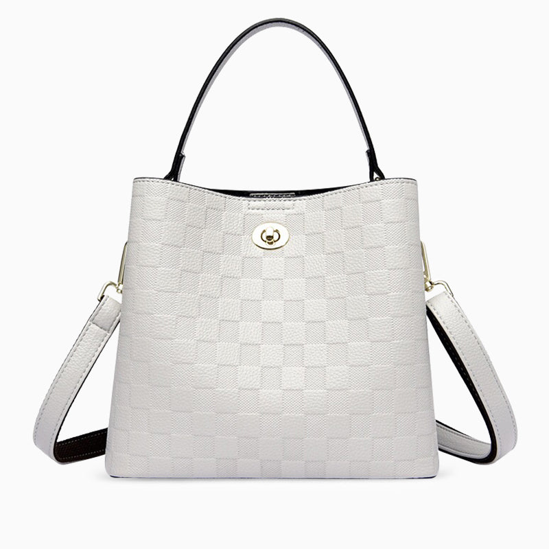 Éloïse Checkered Shoulder Bag – FIORENE