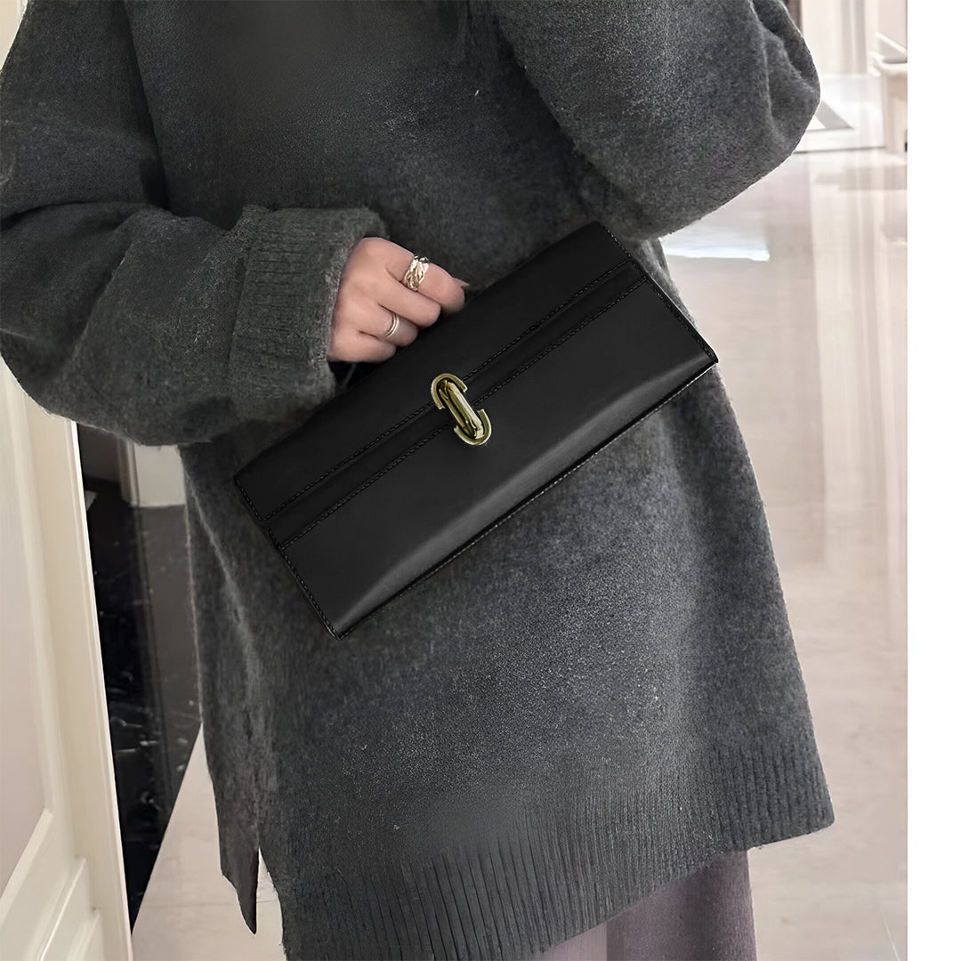 Noir Elegance Handbag – FIORENE
