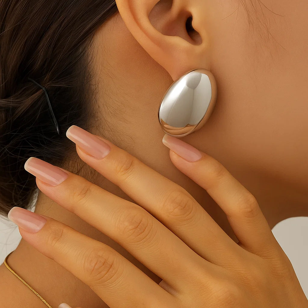 Golden Dome Earrings – FIORENE