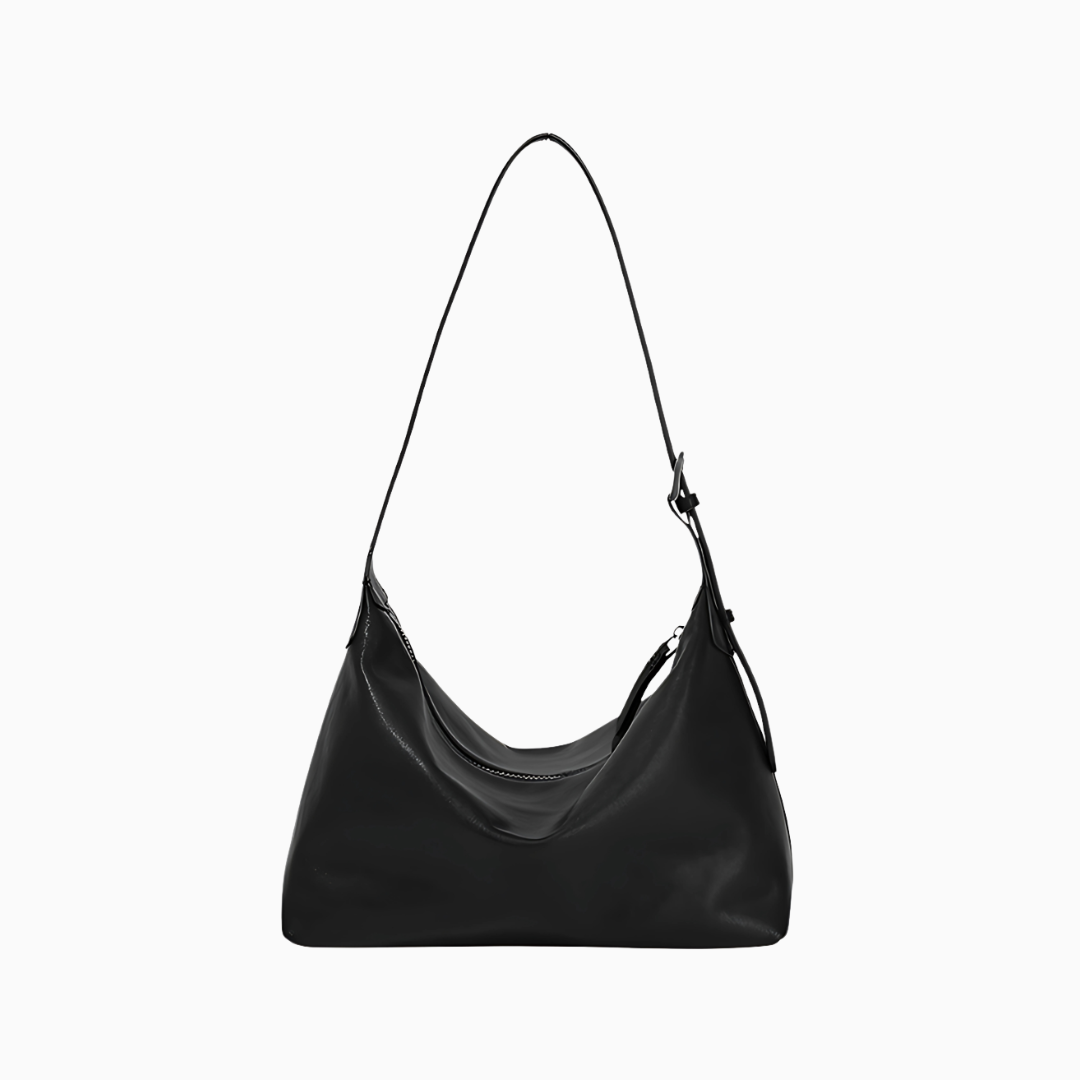 Merlot Crescent Shoulder Bag – FIORENE