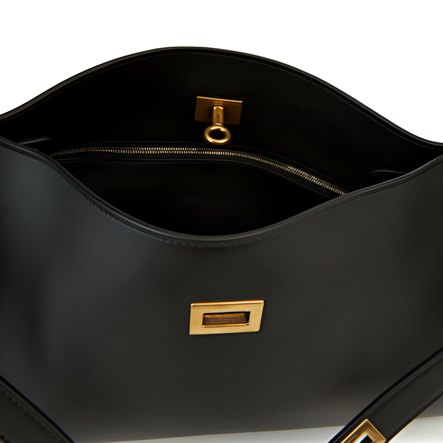 Midnight Belted Shoulder Bag – FIORENE
