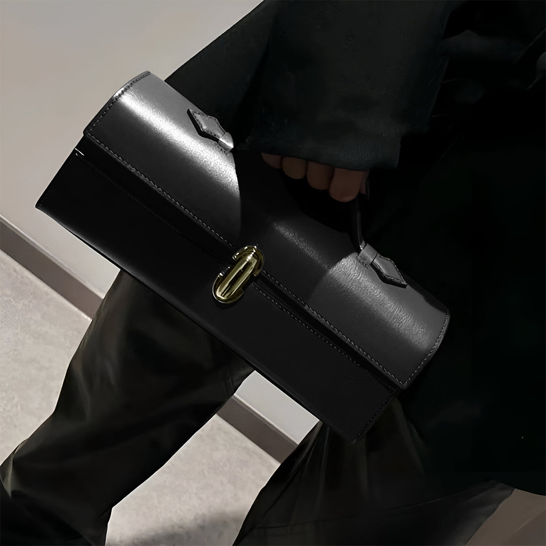 Noir Elegance Handbag – FIORENE