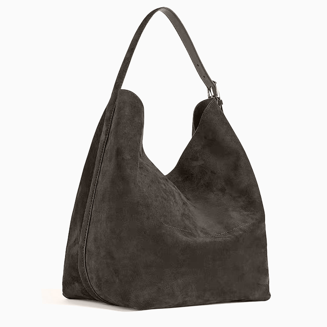 Ash Suede Soft Tote Bag – FIORENE