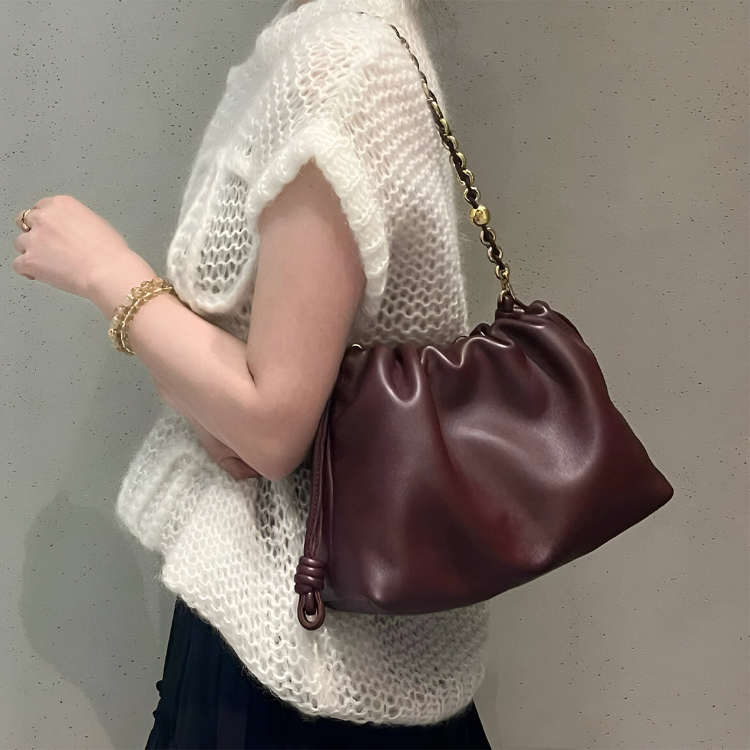 Opulent Chain Shoulder Bag - FIORENE