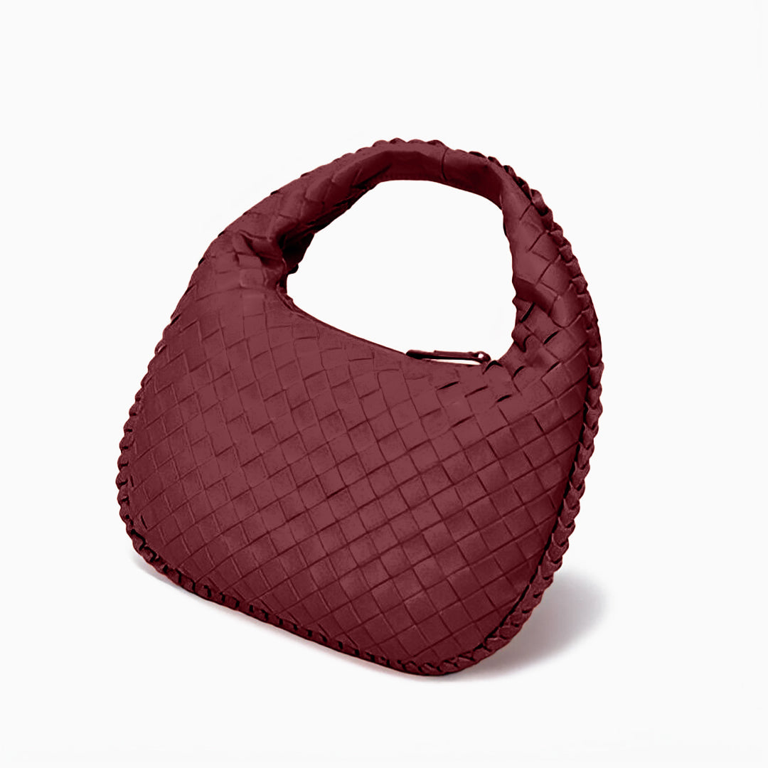 Woven Elegance Shoulder Bag - FIORENE