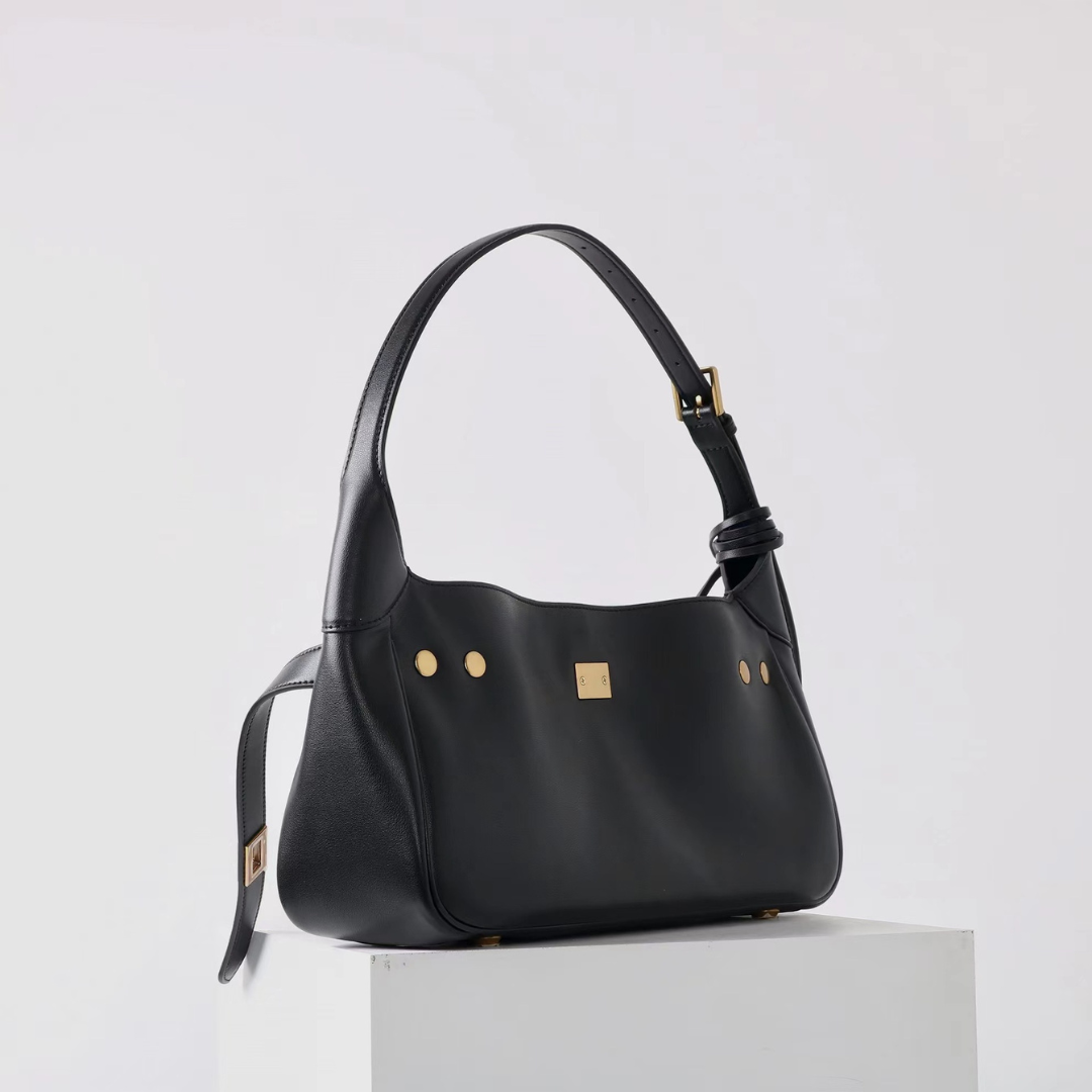 Midnight Belted Shoulder Bag – FIORENE