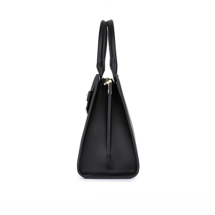 Midnight Croco Elegance Handbag - FIORENE