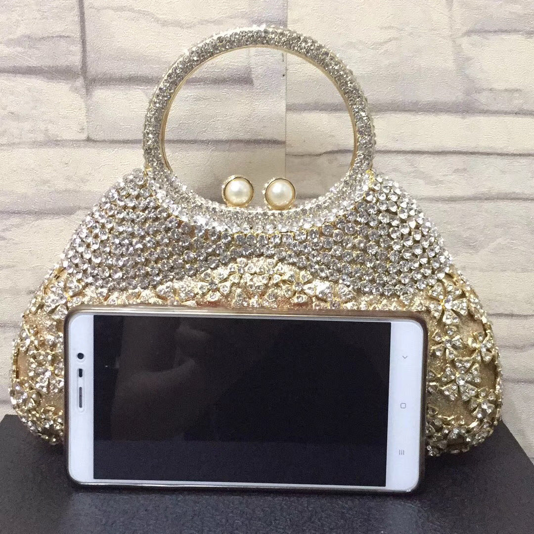 Golden Stardust Clutch Bag – FIORENE