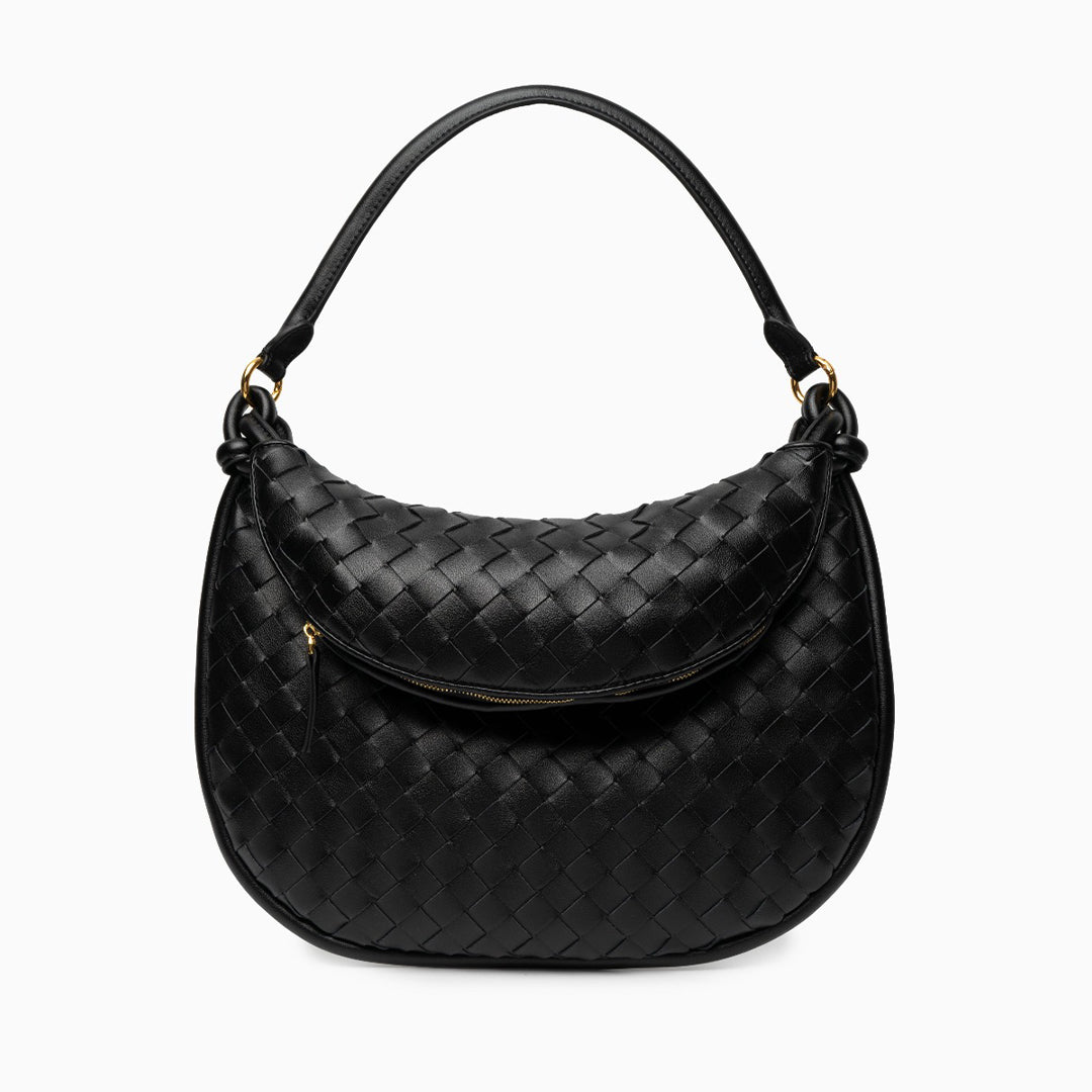 Espresso Woven Handbag – FIORENE