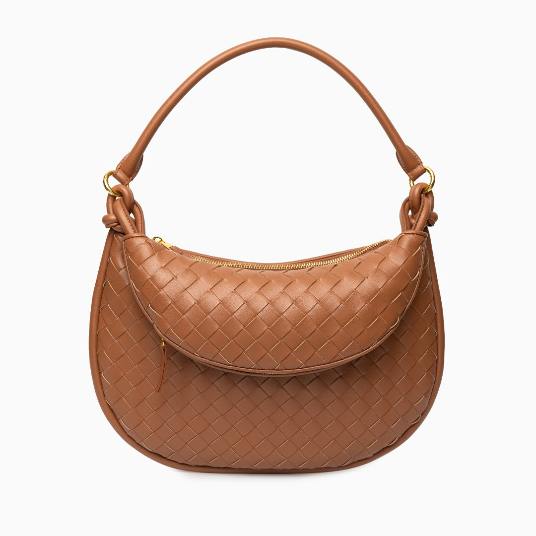 Espresso Woven Handbag – FIORENE