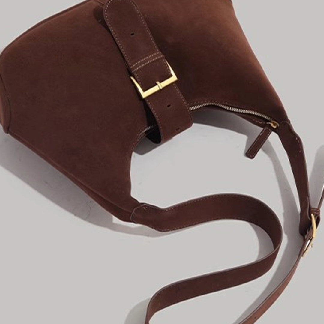 Classic Buckle Shoulder Bag - FIORENE