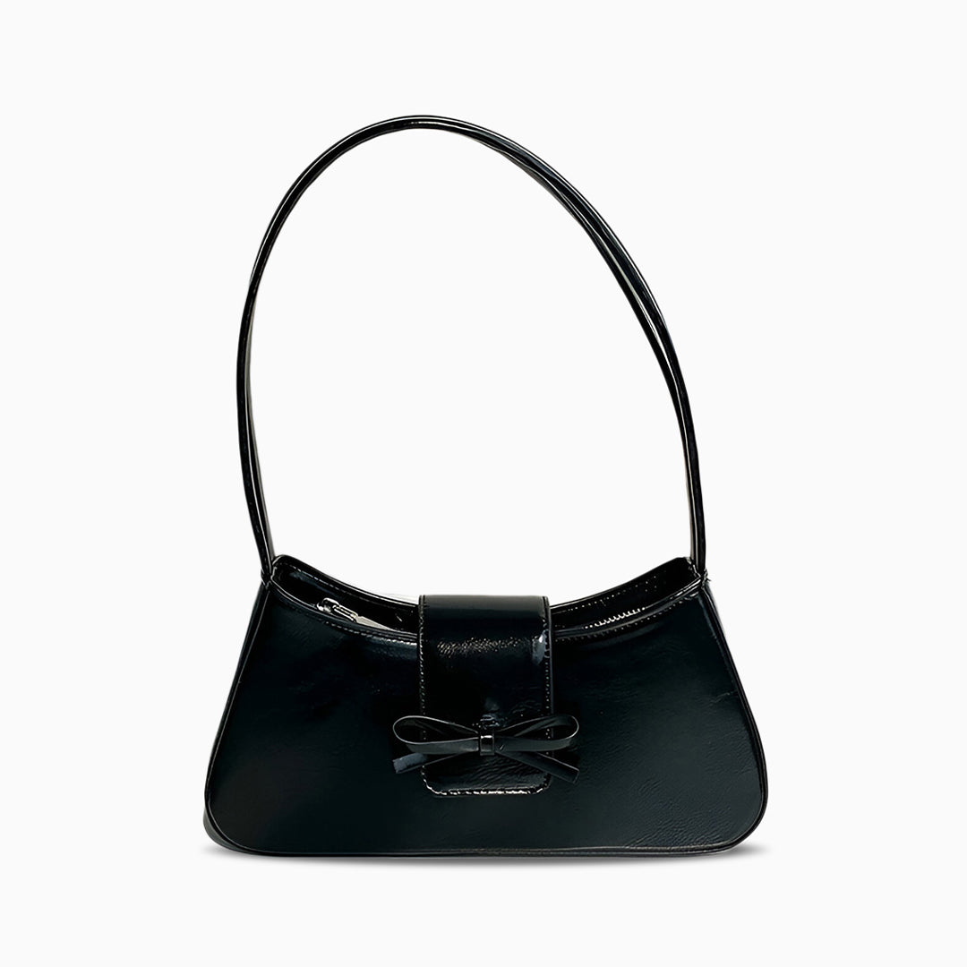 Scarlet Bow Charm Handbag - FIORENE