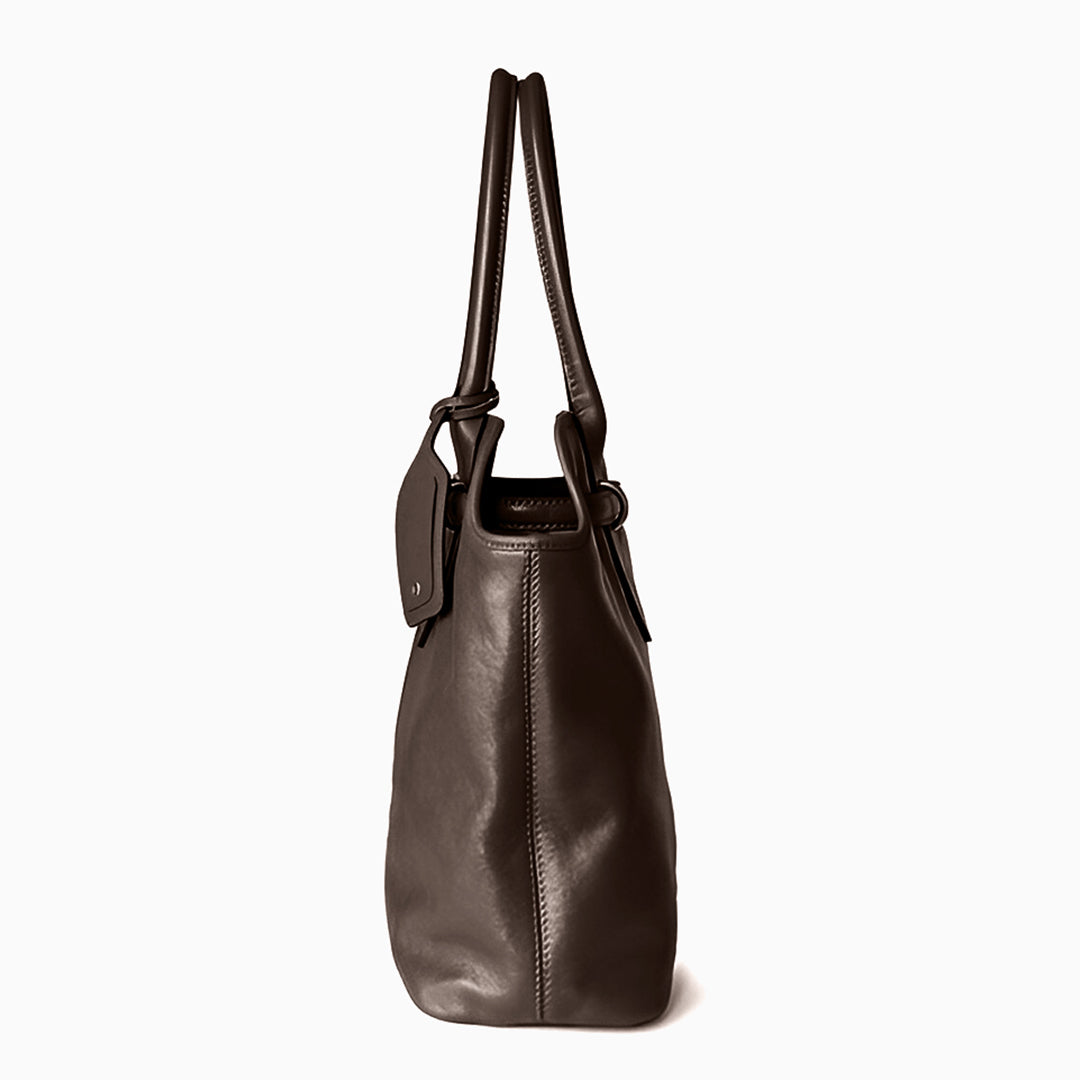 Timeless Leather Executive Handbag - FIORENE