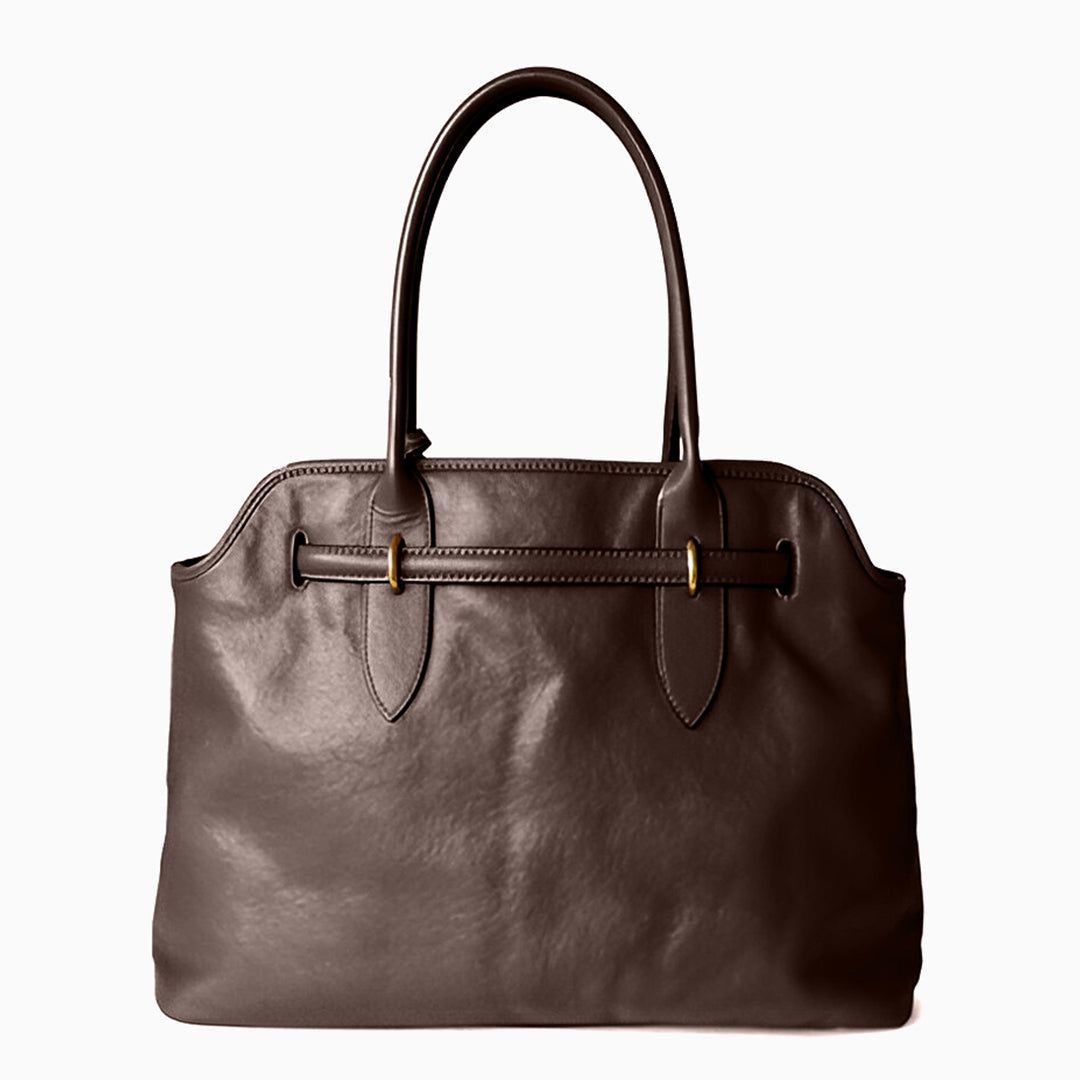 Timeless Leather Executive Handbag - FIORENE