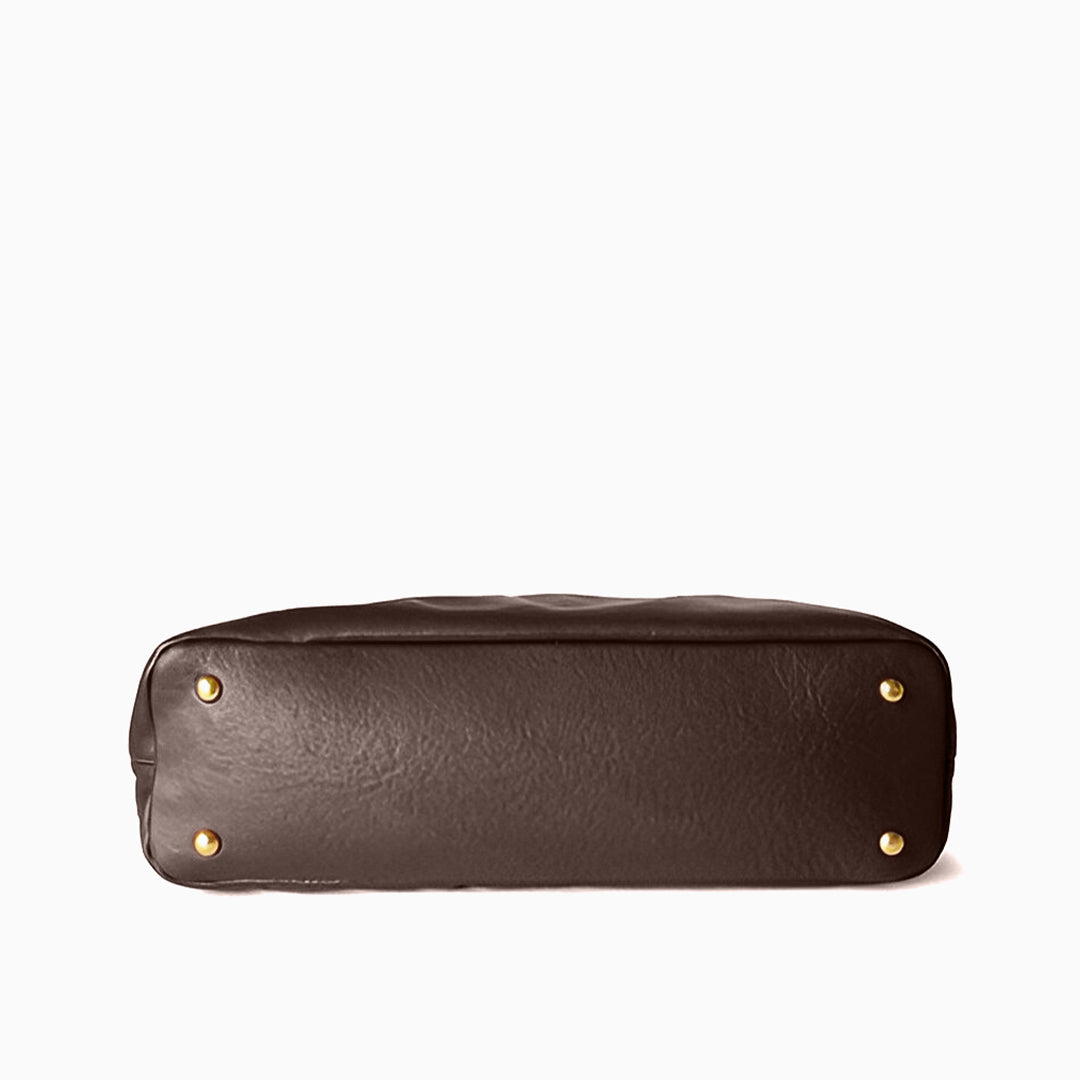 Timeless Leather Executive Handbag - FIORENE