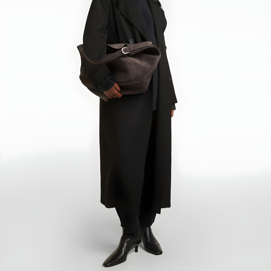 Ash Suede Soft Tote Bag – FIORENE