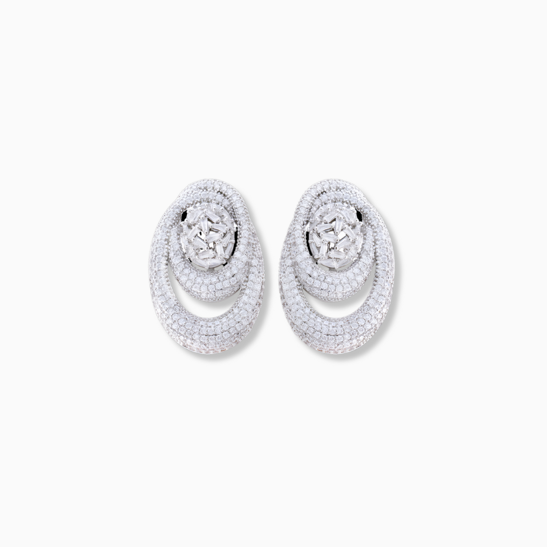 Luminous Oval Earrings – FIORENE