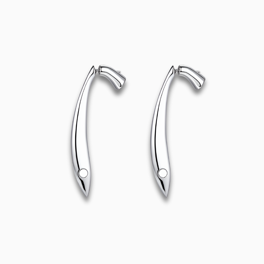 Golden Curve Earrings – FIORENE