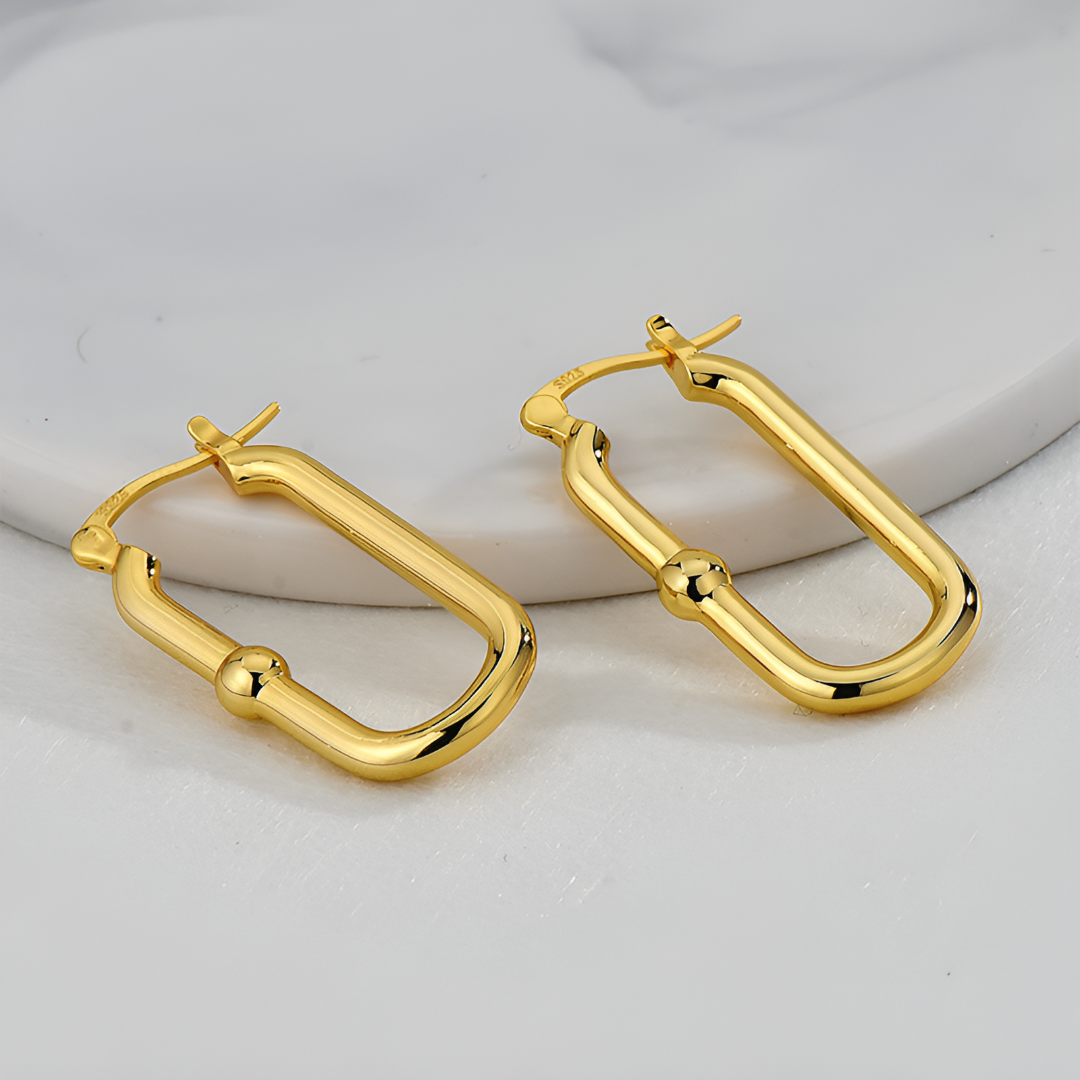 Lustre Oval Earrings – FIORENE