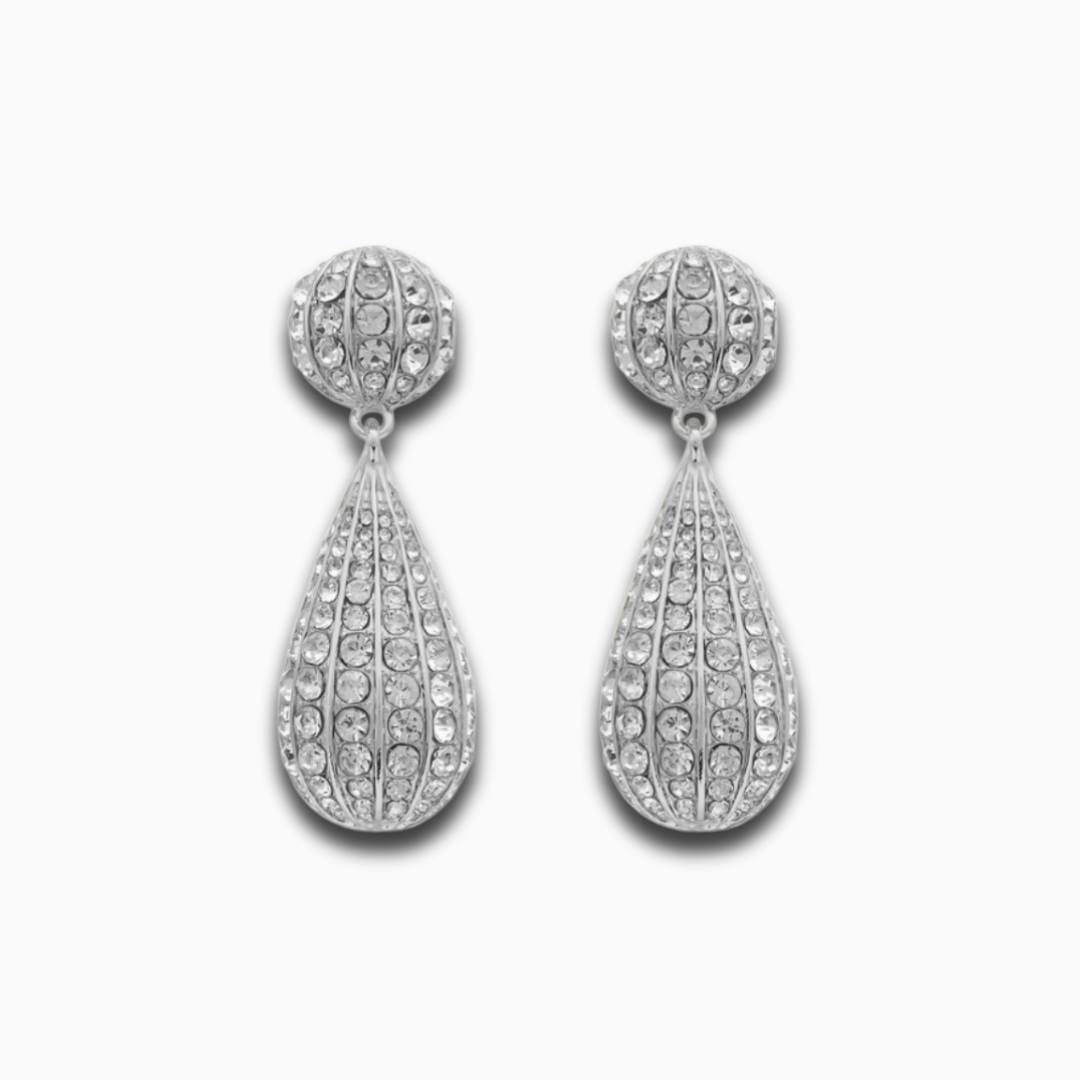 Gilded Raindrop Earrings – FIORENE