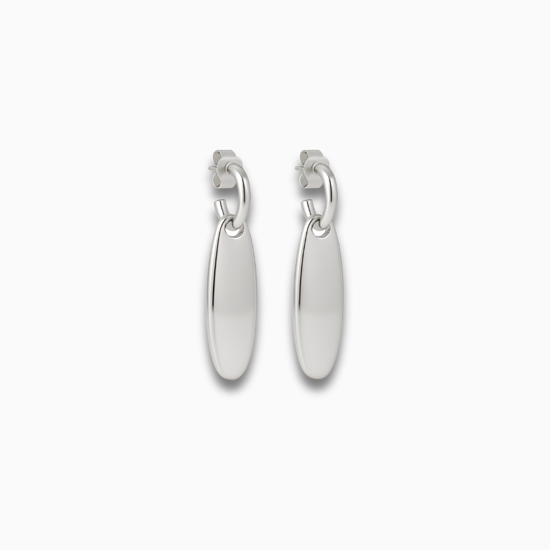 Dual Shine Drop Earrings – FIORENE