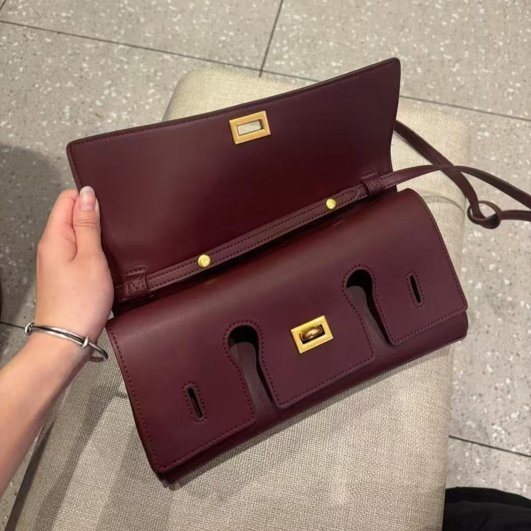 Velvet Bordeaux Handbag – FIORENE