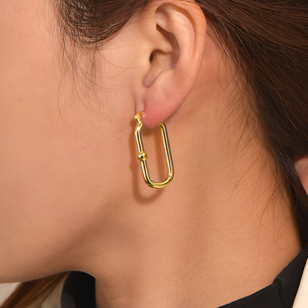 Lustre Oval Earrings – FIORENE