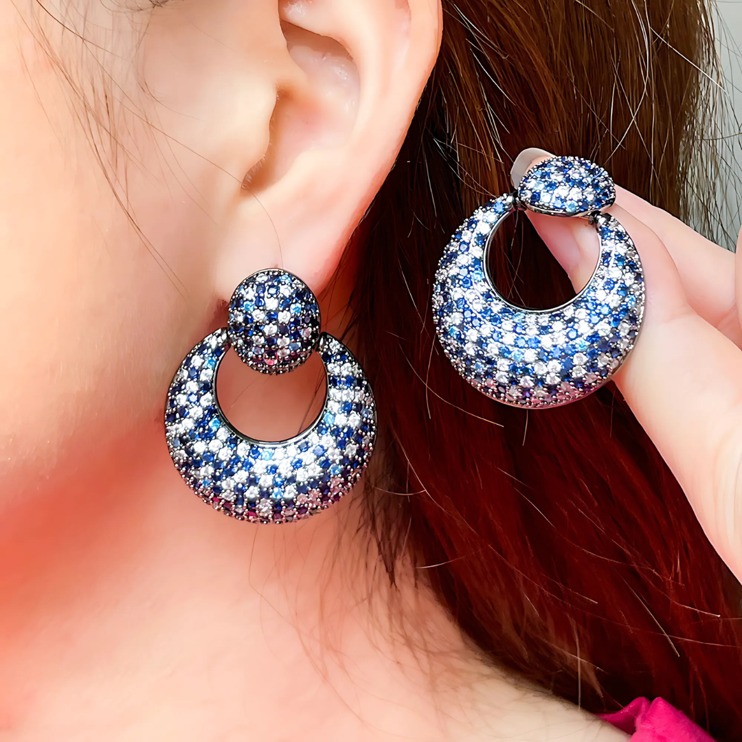 Nocturne Sparkle Earrings – FIORENE