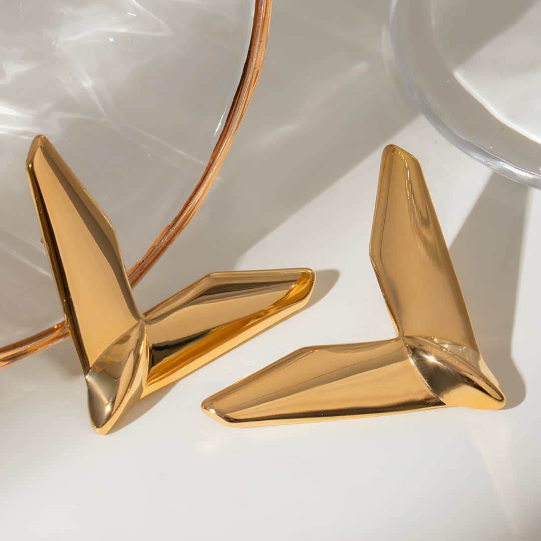 Lustro Vértice Earrings – FIORENE