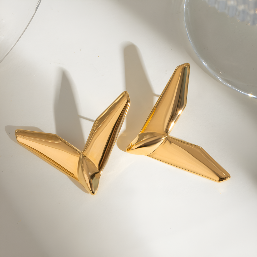 Lustro Vértice Earrings – FIORENE
