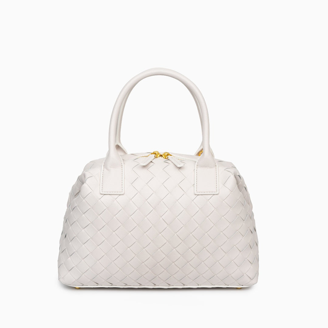 Noir Woven Handbag – FIORENE