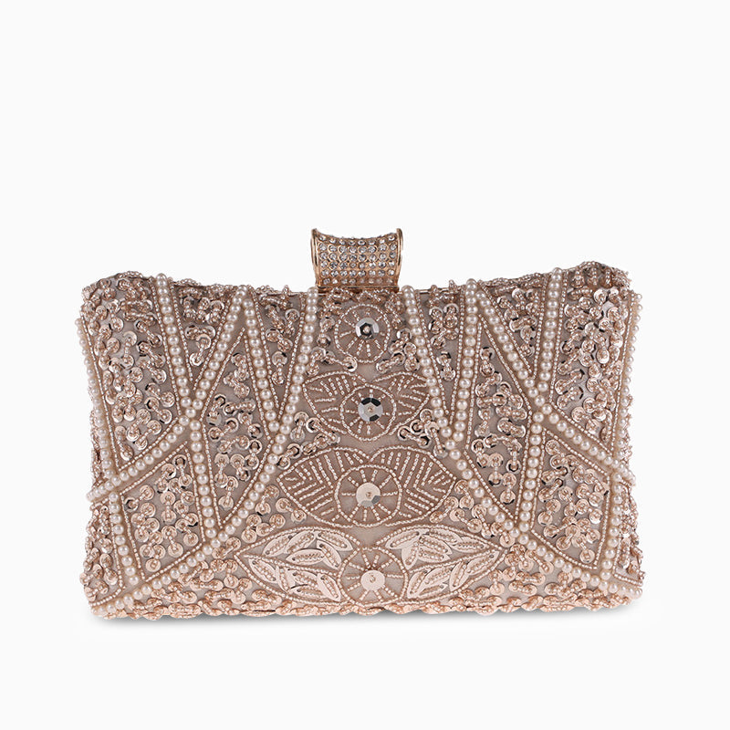 Nocturne Beaded Clutch – FIORENE