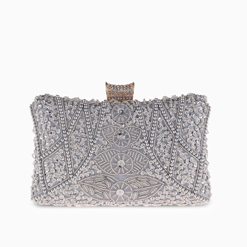 Nocturne Beaded Clutch – FIORENE