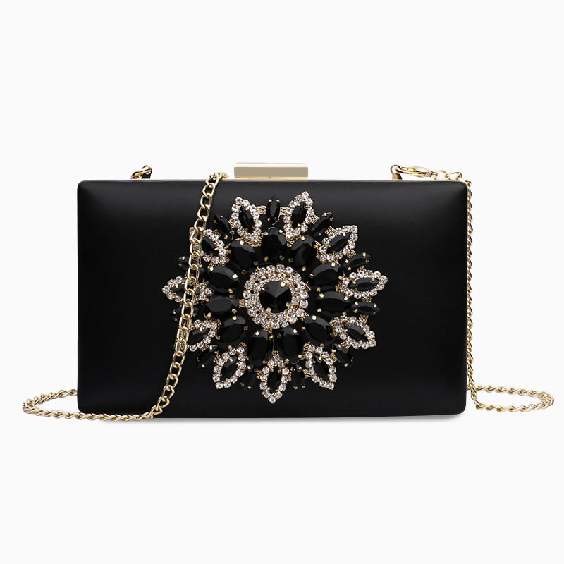 Clara Radiance Crystal Clutch – FIORENE