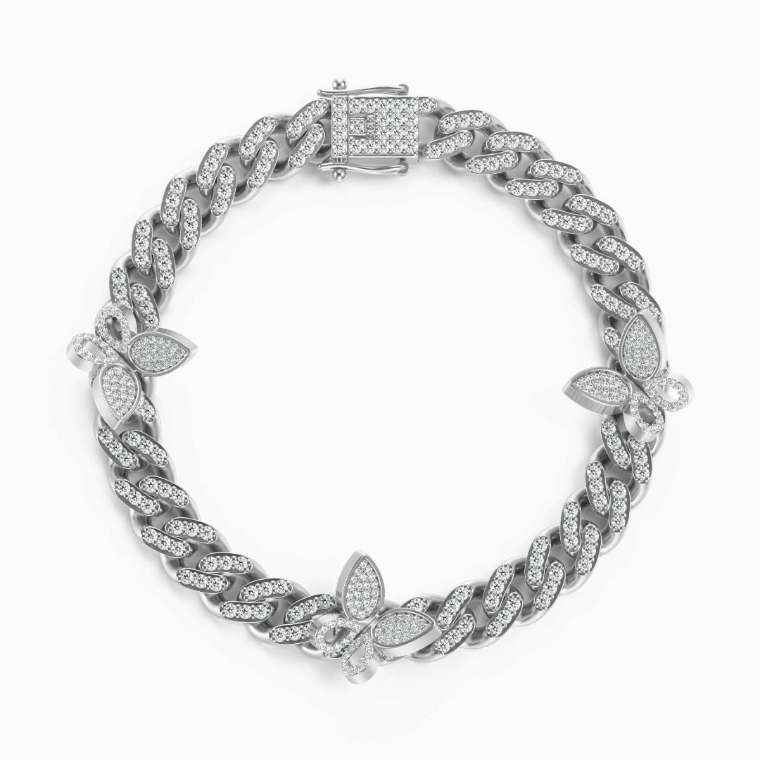 Elara Butterfly Anklet – FIORENE