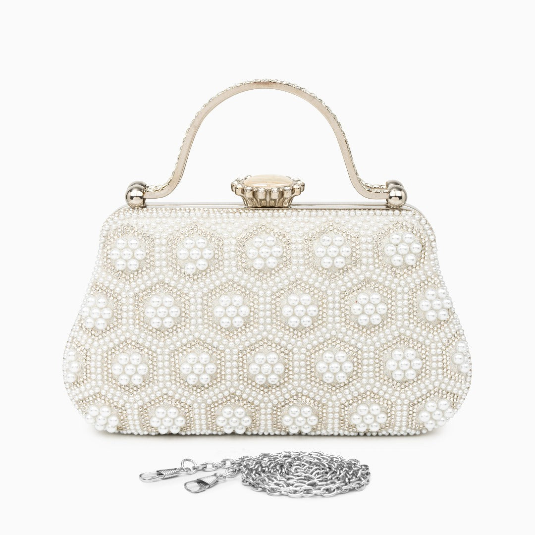 Opaline Blossom Clutch – FIORENE