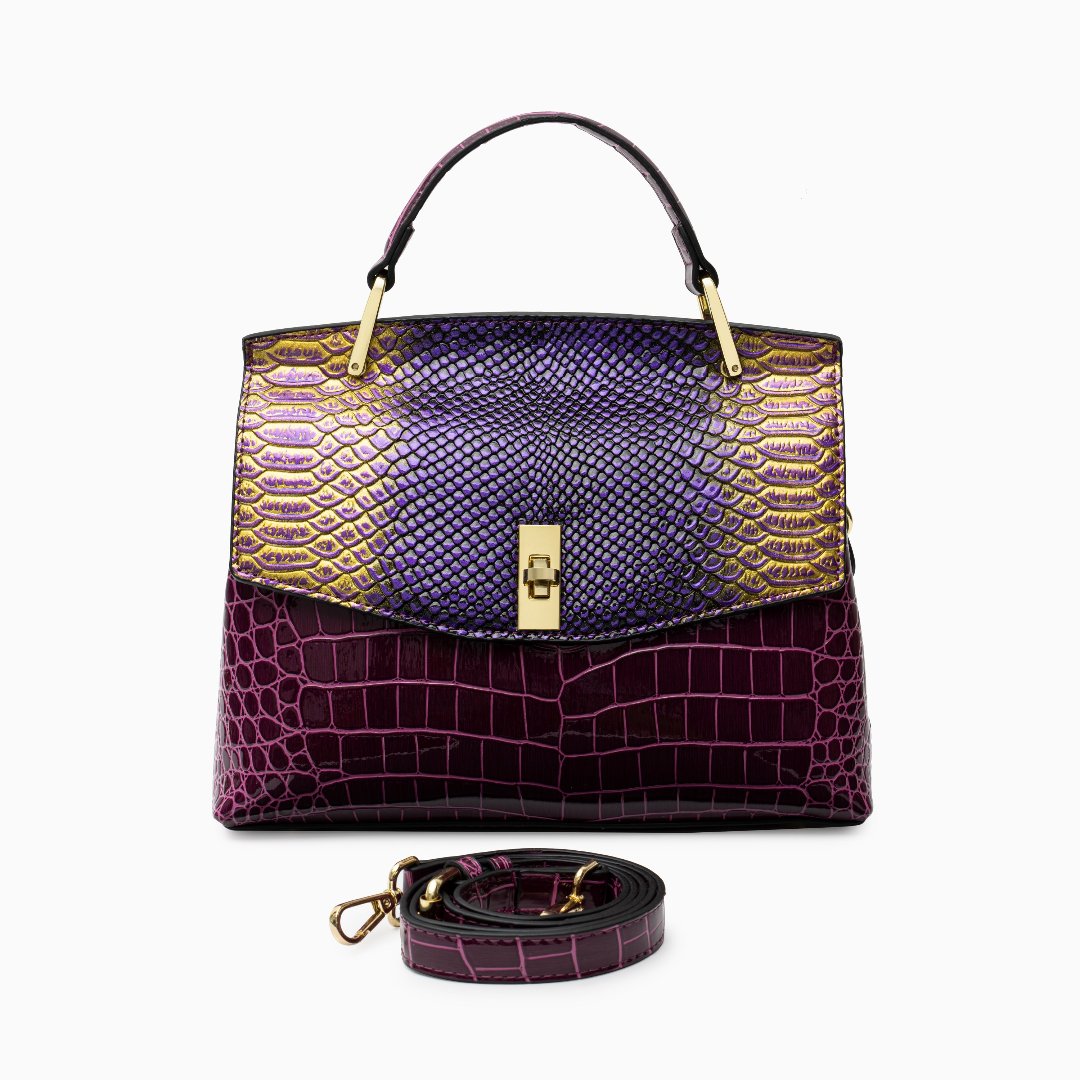 Ametrine Luxe Shoulder Bag – FIORENE