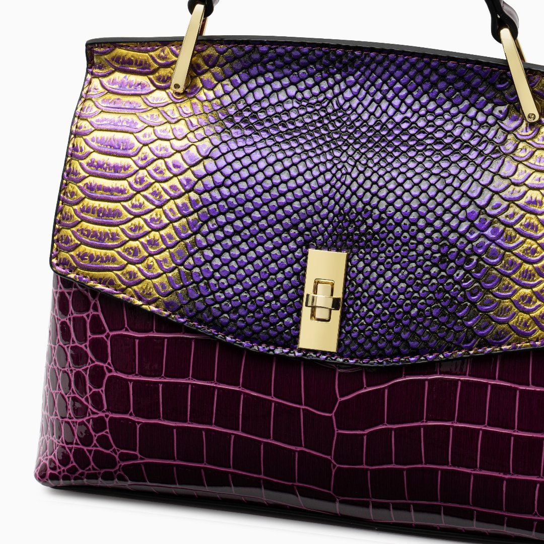 Ametrine Luxe Shoulder Bag – FIORENE