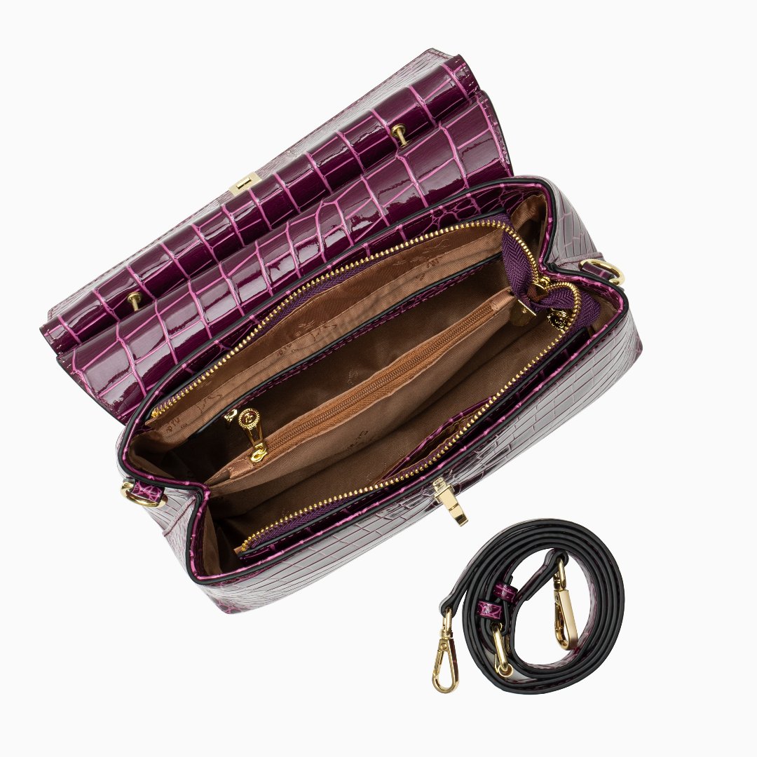 Ametrine Luxe Shoulder Bag – FIORENE