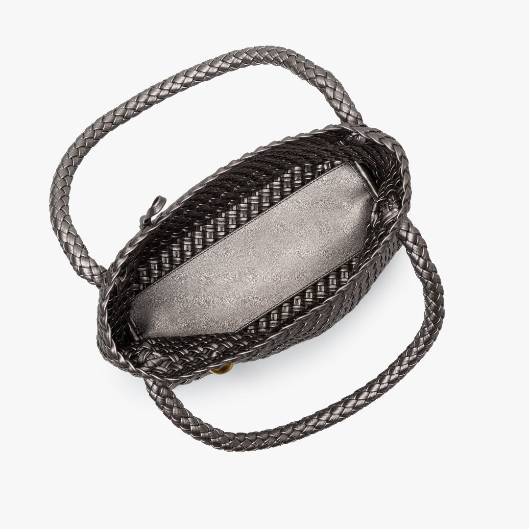 Chestnut Halo Woven Tote Bag – FIORENE