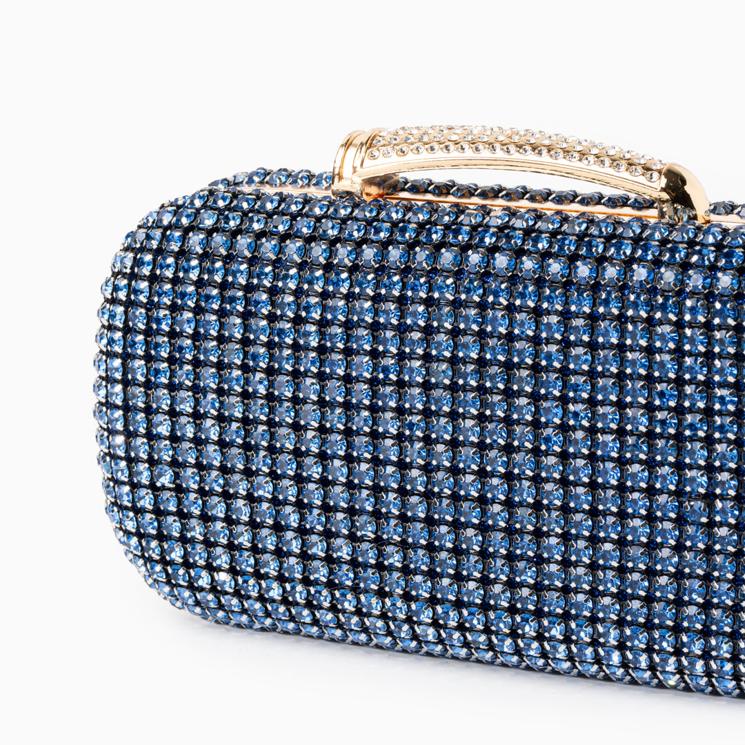 Noir Crystal Clutch – FIORENE