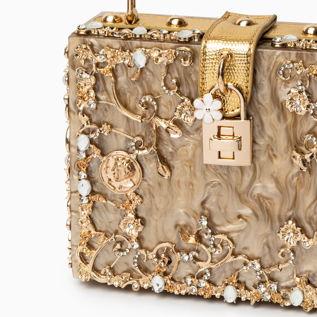 Aurora Baroque Pearl Handbag – FIORENE