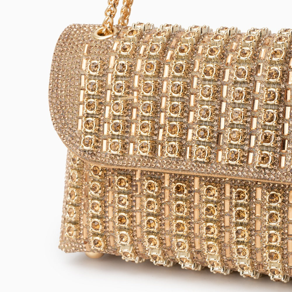 Azure Crystal Crossbody Bag – FIORENE